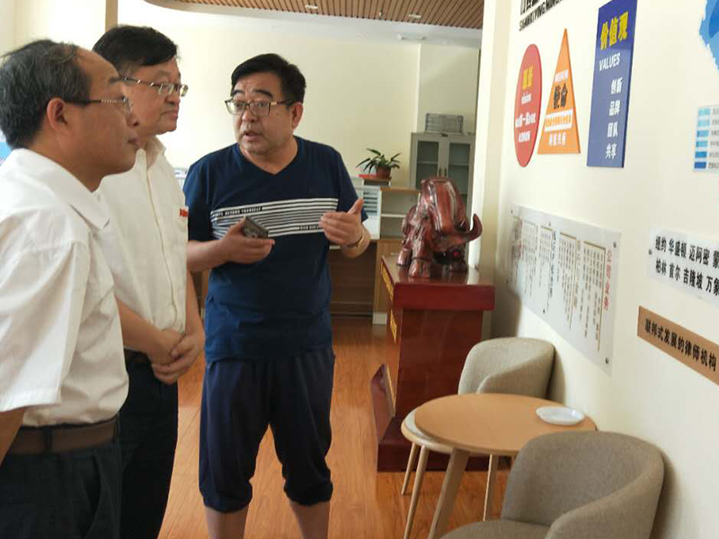机遇与挑战共存：临汾市司法局领导莅临瀛和临汾所指导工作