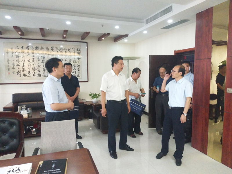 山西省司法厅副厅长曾涛等领导一行莅临山西瀛航