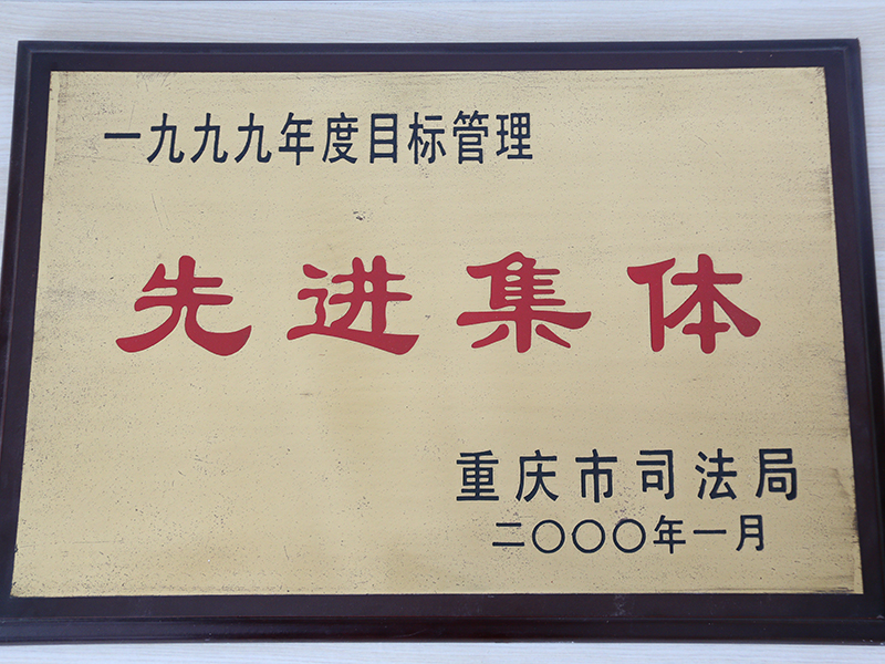 瀛和重庆·重庆瀛永律师事务所被重庆市司法局授予“先进集体”荣誉称号