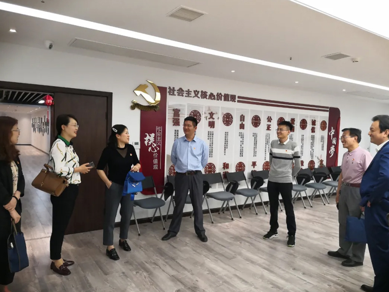徐州市云龙区司法局、徐州市律师联合支部莅临瀛苏所视察