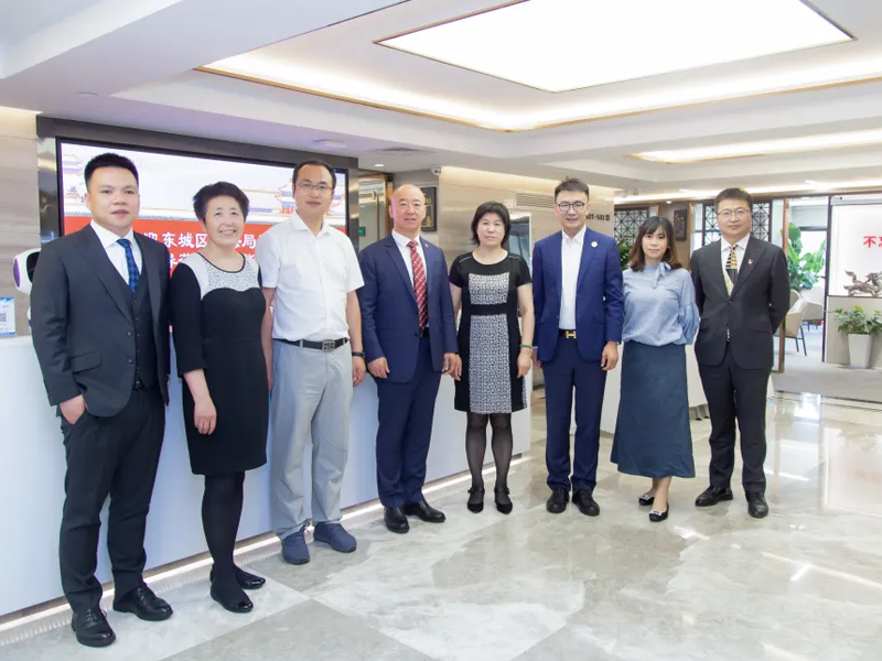 北京市东城区司法局局长贾红梅一行莅临瀛和指导工作