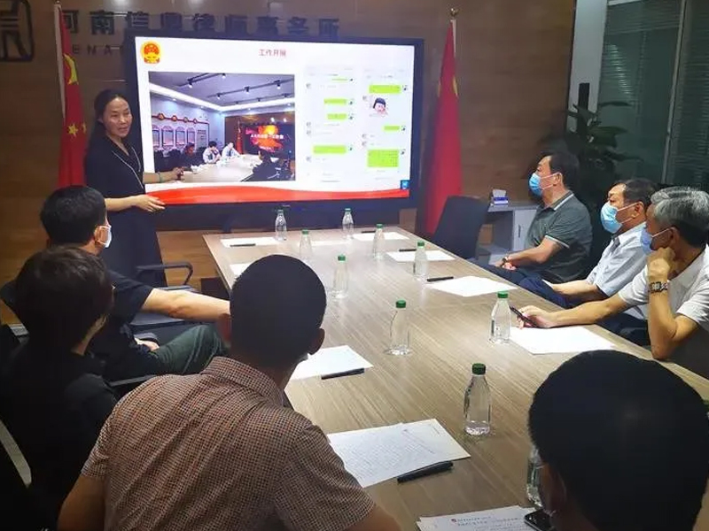 省人大常委会选任联工委莅临瀛和漯河所漯河市人大代表第一工作室调研