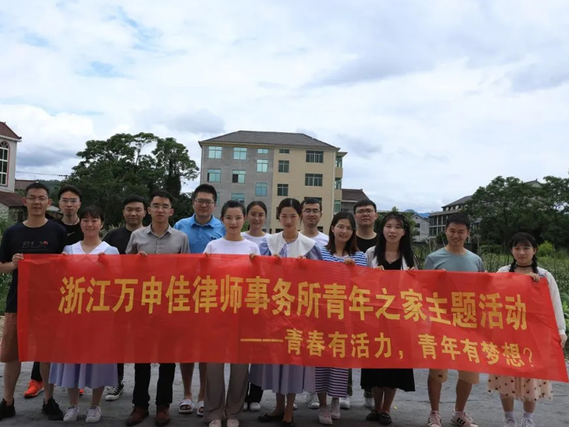 瀛和丽水所开展党团建活动